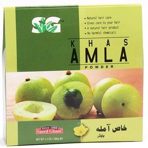 Saeed Ghani USA Khas Amla Powder 100% Raw Indian Gooseberry Natural Hair Growth